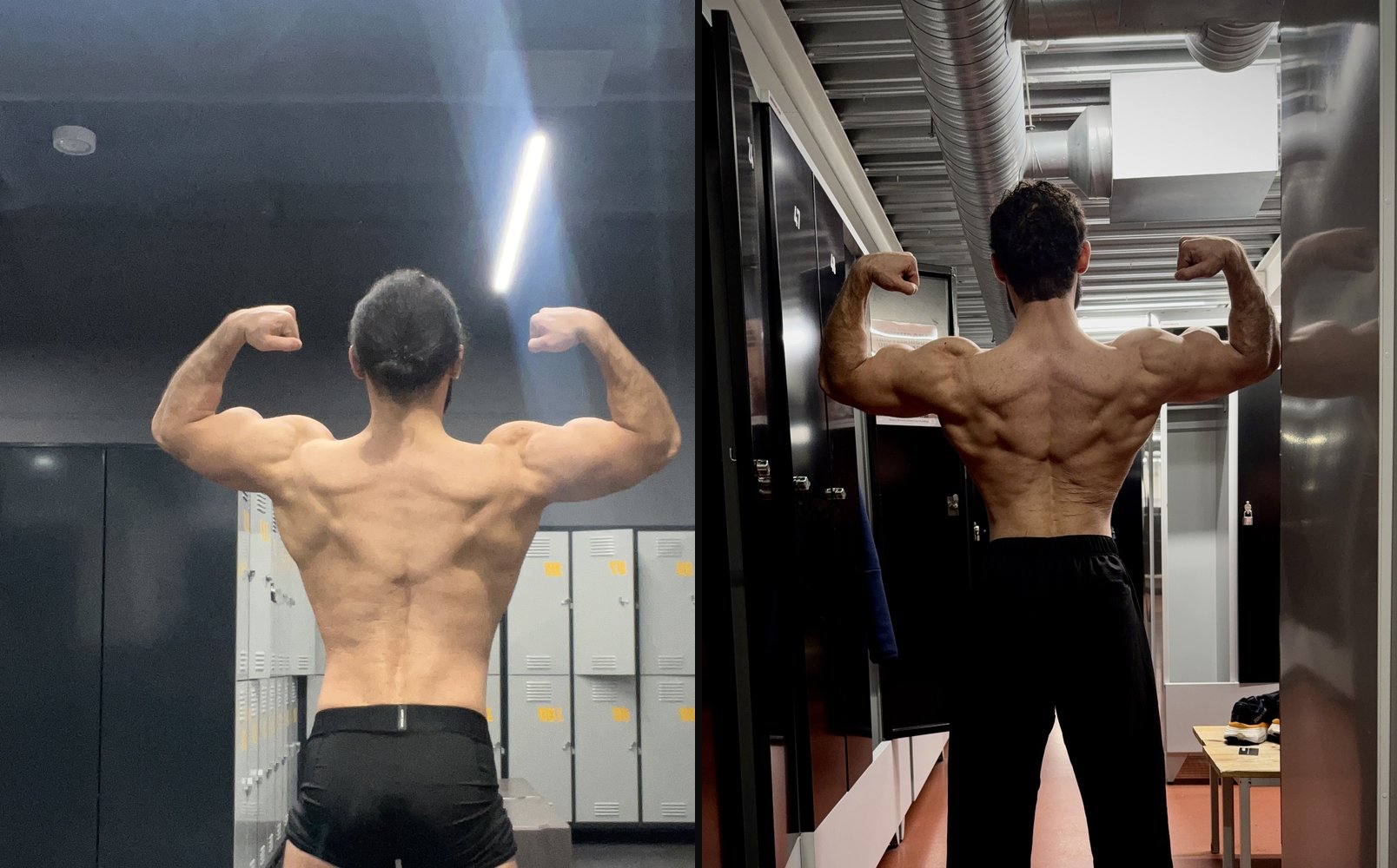 Jamal back — before and now
