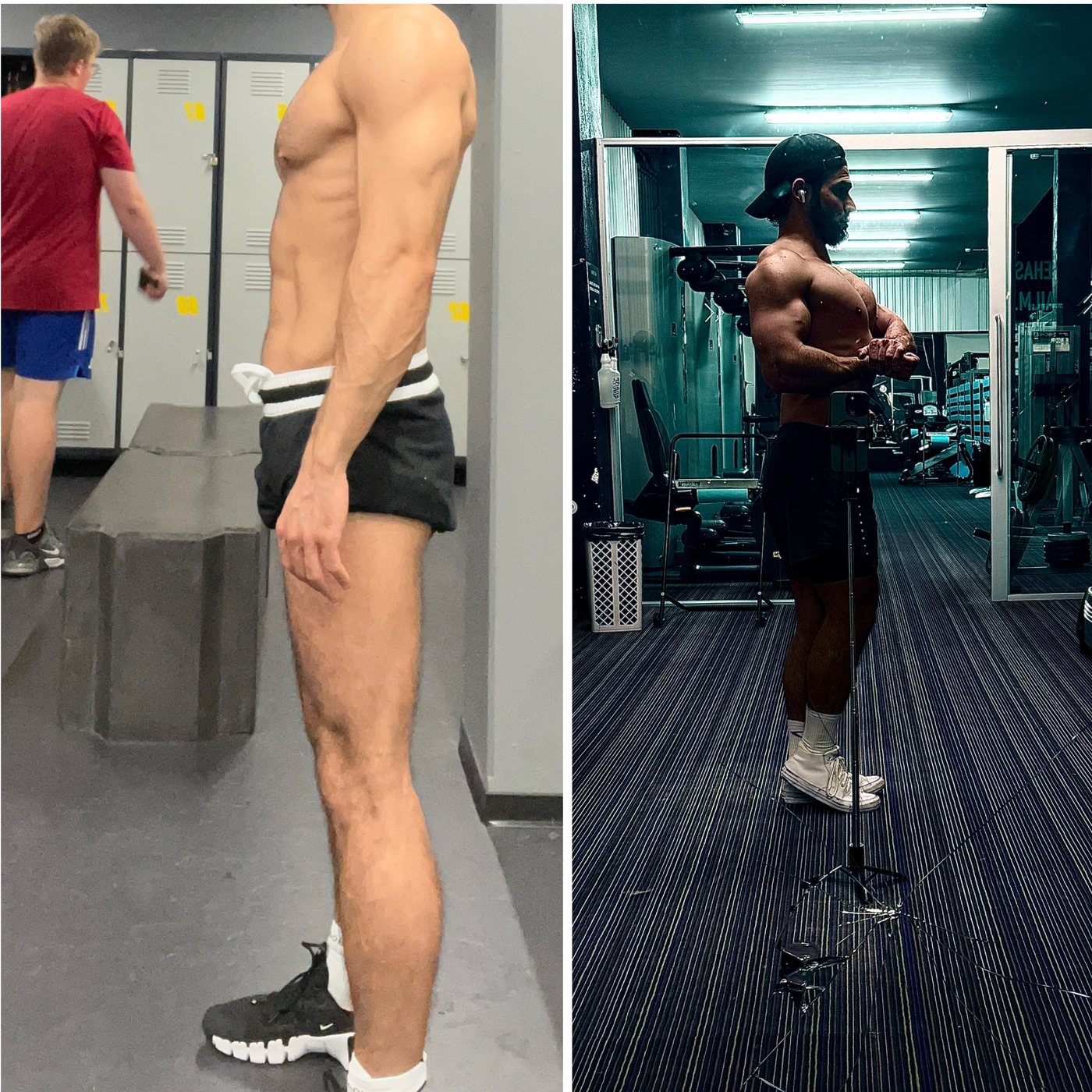 Jamal side — before and now